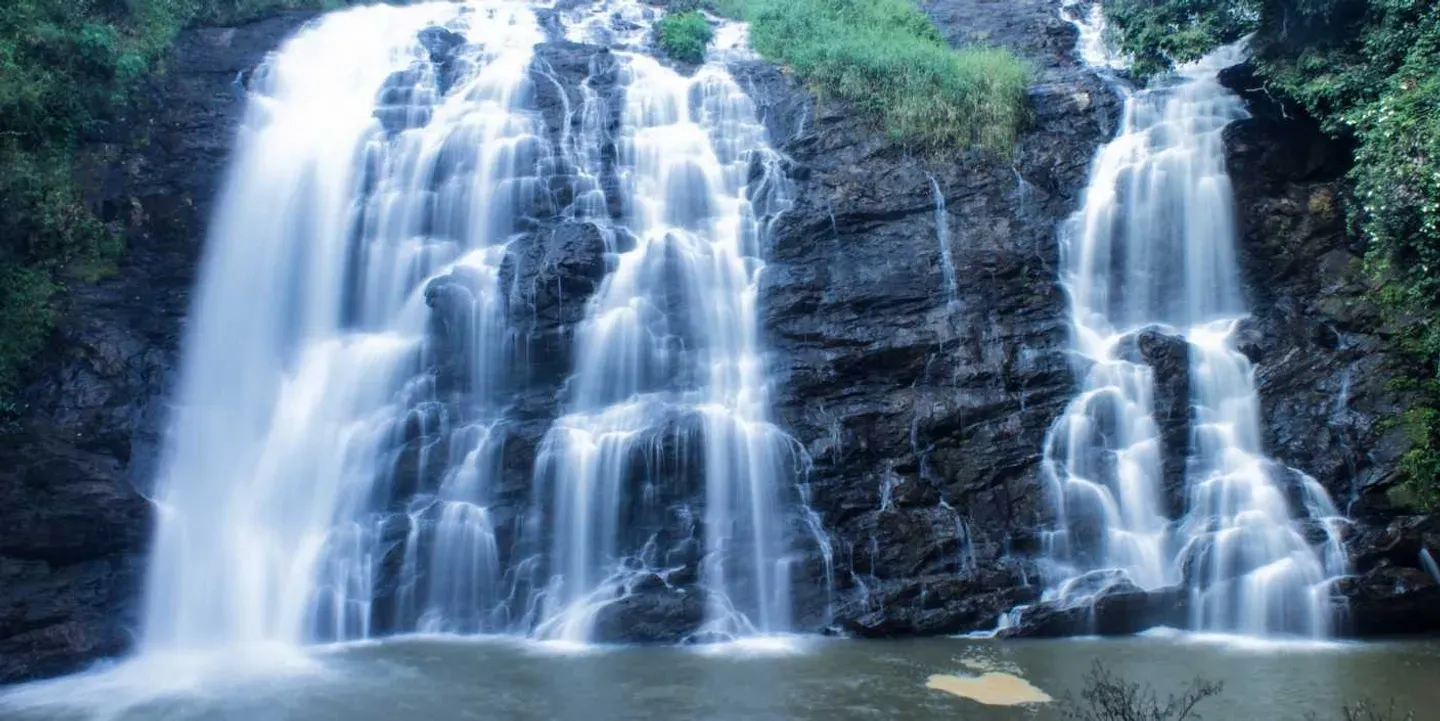 Abbey Waterfall in Coorg.