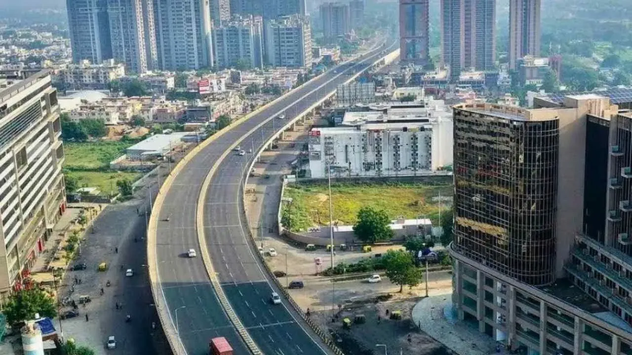 Ahmedabad city view.