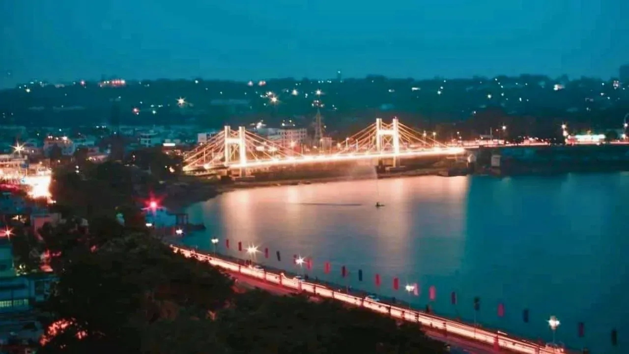 A beautiful lakeview in Bhopal.