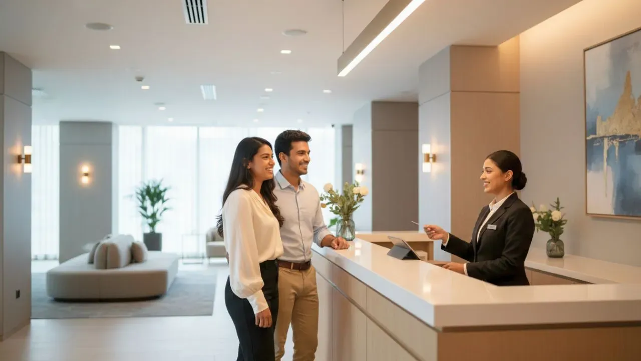 A couple-friendly hotel.