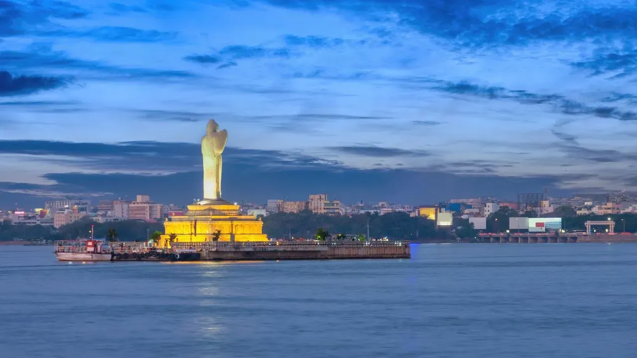 Charming view of Hussain Sagar Lake