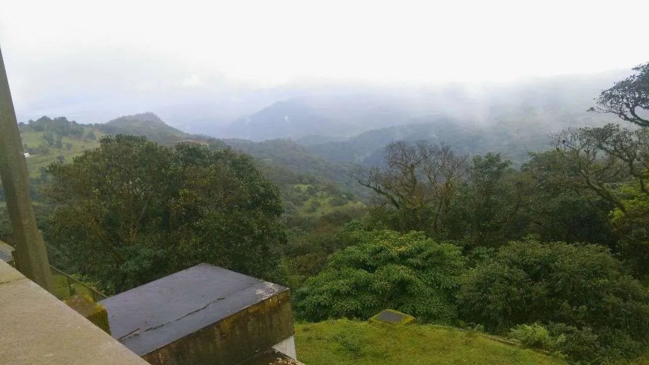Talacauvery in Coorg beautiful with mist.