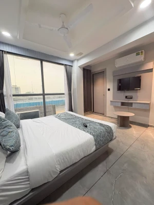 hotel with banquet hall in sp ring road, ahmedabad - hotel civik