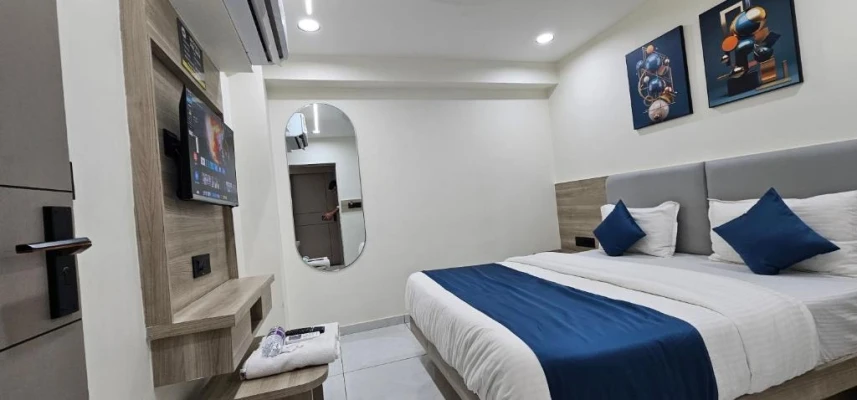 hotel with gym in nikol, ahmedabad - hotel hr sky