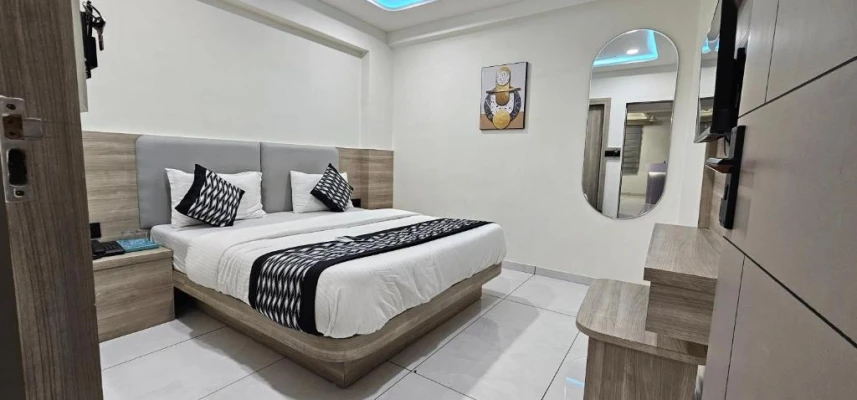 budget hotel in nikol, ahmedabad - hotel hr sky