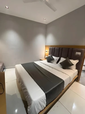 hotel near ahmedabad airport - hotel royal look