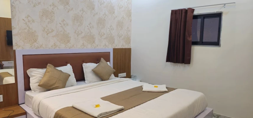 family hotel with pool in nigam nagar, ahmedabad - hotel royal view
