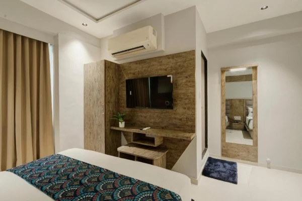 hotel in vaishnodevi circle, ahmedabad for family - hotel sparsh town