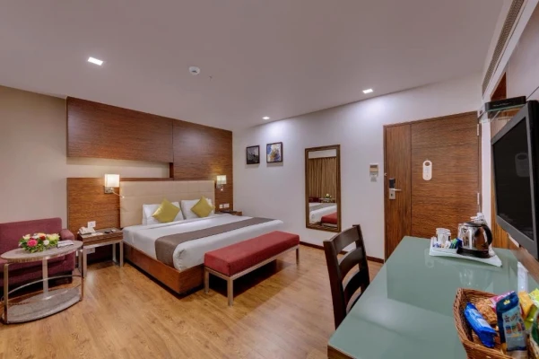 hotel with swimming pool in bodakdev, ahmedabad - hotel suba star ahmedabad