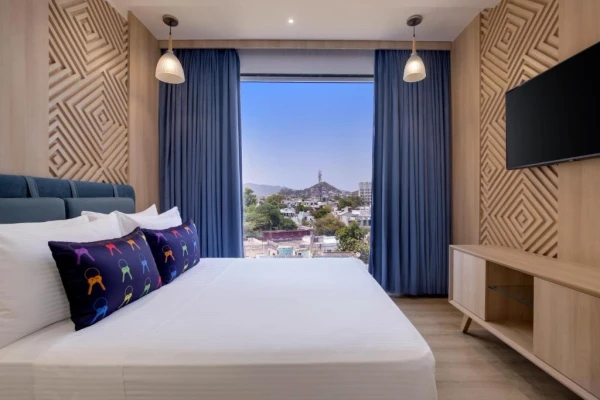 hotel with gym in karunalaya and arg city, ajmer - keys lite by lemon tree hotels ajmer