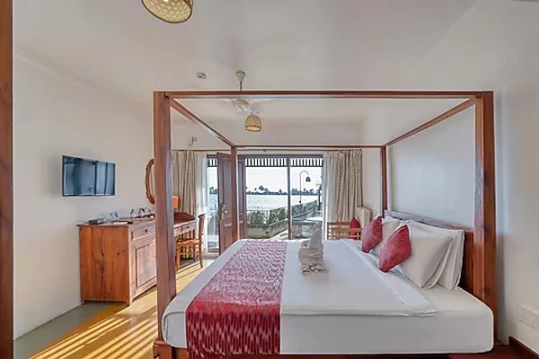 hotel with swimming pool in thottuvathala, alappuzha - alaya stays paloma backwater resorts alleppey