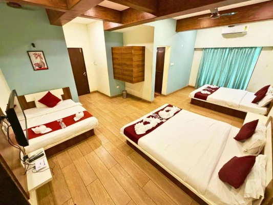 hotel in nagaon, alibag for family - fortune resort