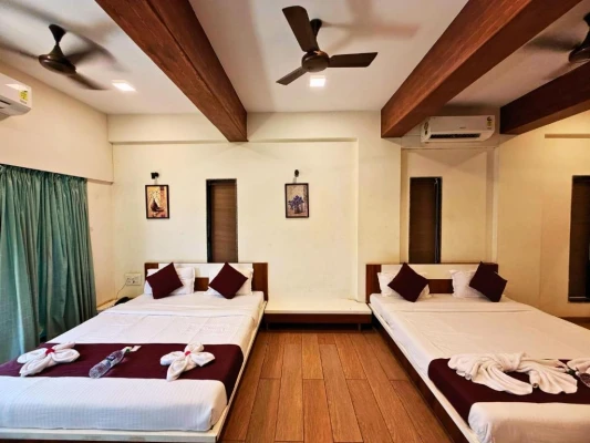 hotel in nagaon, alibag for couples - fortune resort