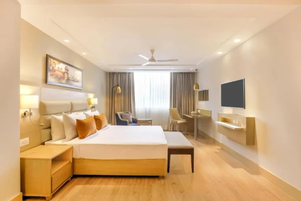 hotel in marris road, aligarh for family - lemon tree hotel aligarh