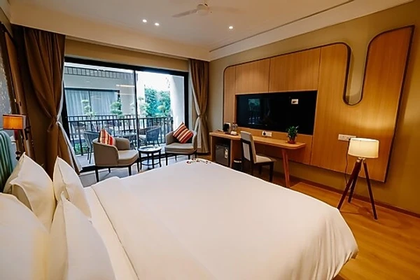hotel near alwar airport - pride premier alwar