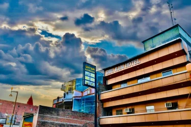 family hotel with pool in new colony, ayodhya - shri ram hotel