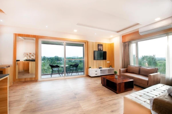 hotel with meeting room in international airport road, bangalore - abm boutique hotel