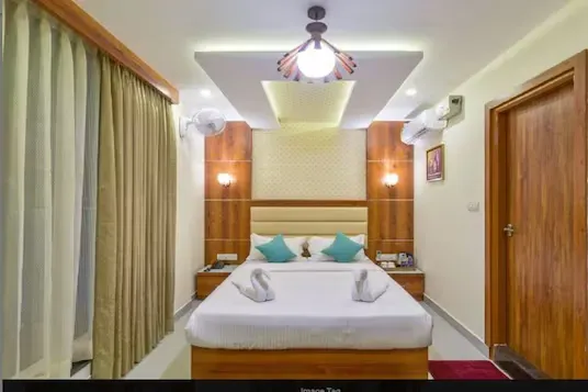 budget hotel in hebbal, bangalore - address 24 inn