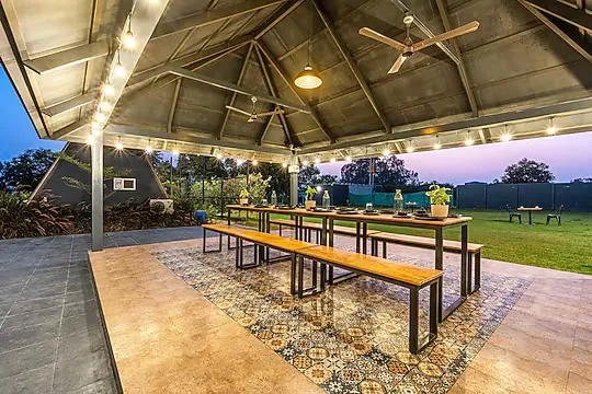 budget hotel in yelahanka, bangalore - alaya stays inara retreat cottage with a mezzanine loft, shared pool