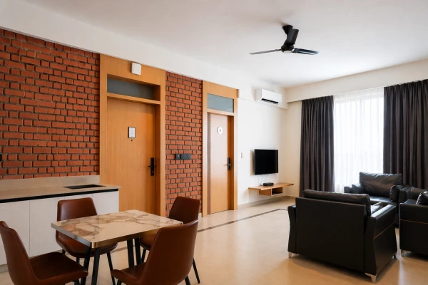 hotel with meeting room in banashankari, bangalore - atmosfera