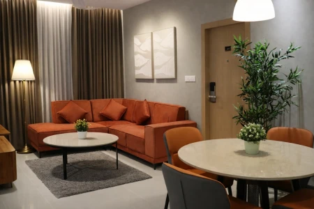 2 bedroom service apartment in yelahanka, bangalore - dlite rivera service apartments