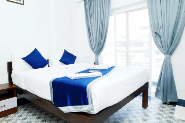 hotel with gym in rachenahalli, bangalore - felix inn