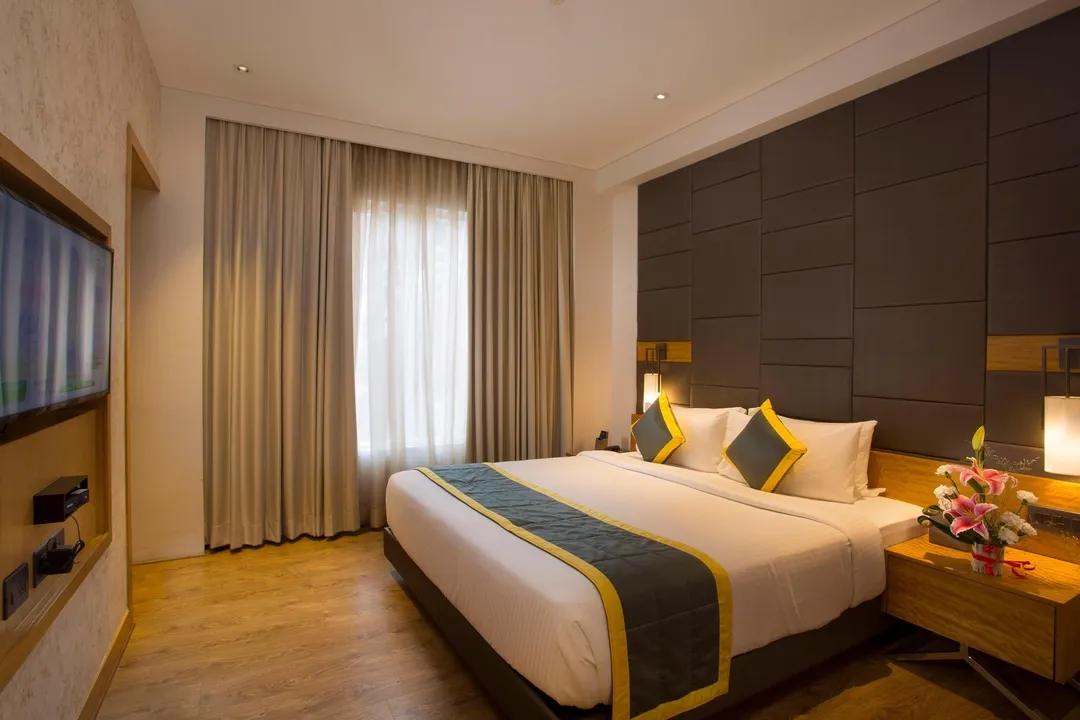 hotel near bangalore airport - fountain tree by tgi