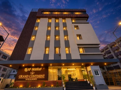 3 star hotel in yelahanka, bangalore - grand continent yelahanka