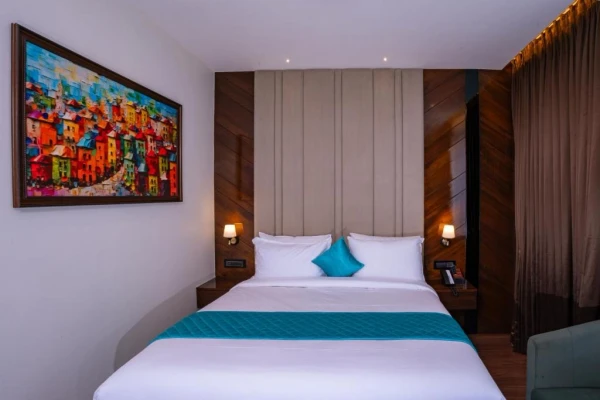 hotel with free parking in madiwala, bangalore - hotel paramos meeds