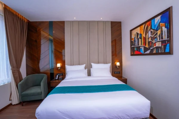 hotel with party hall in madiwala, bangalore - hotel paramos meeds