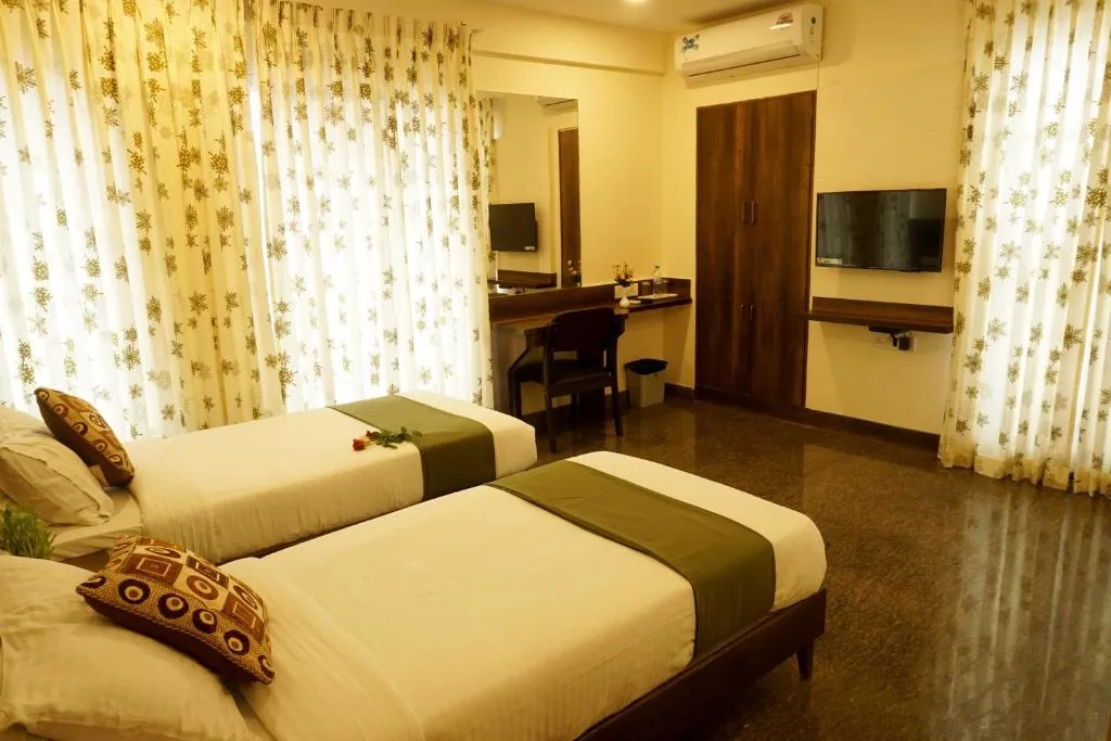 best hotel stay in hotel royal serenity manyata tech park bangalore