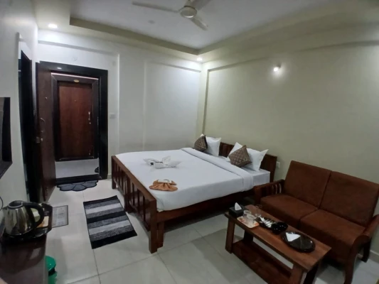 hotel near bangalore airport - hotel santhi comfort