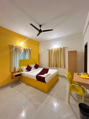 family hotel with pool in hsr layout, bangalore - hotel sm stay inn
