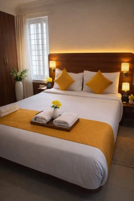 hotel with gym in chikkajala, bangalore - keerthis airport hotel