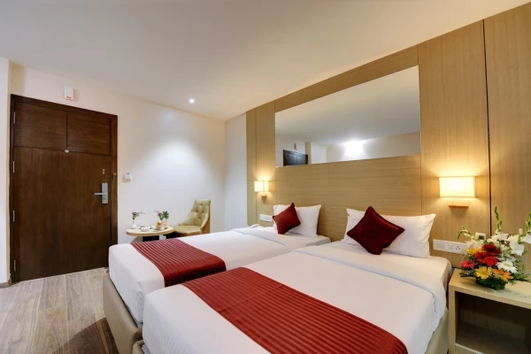 hotel with gym in sahakar nagar, bangalore - la sara pride