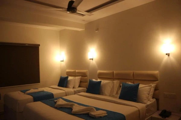 family hotel with pool in nagavara, bangalore - niharika heights luxury hotel