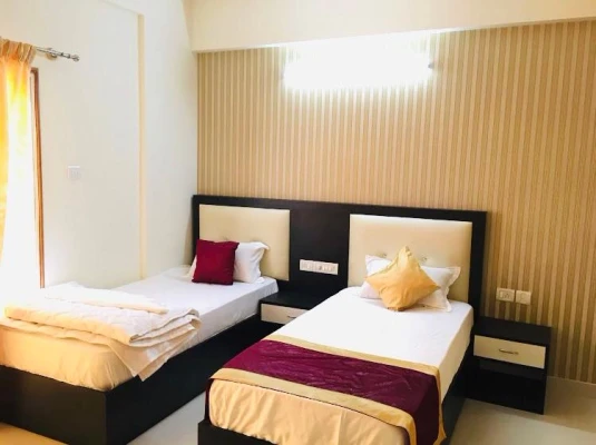 service apartment in frazer town, bangalore on monthly basis - palm luxury suites & service apartments