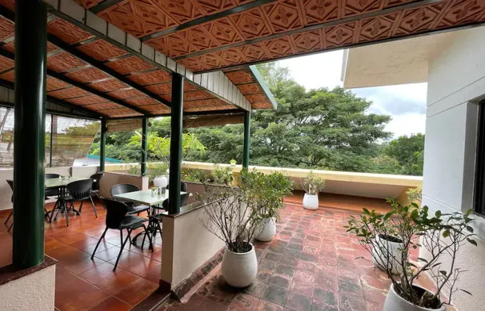 homestay with campfire in domlur, bangalore - polonest cocoon by morpho