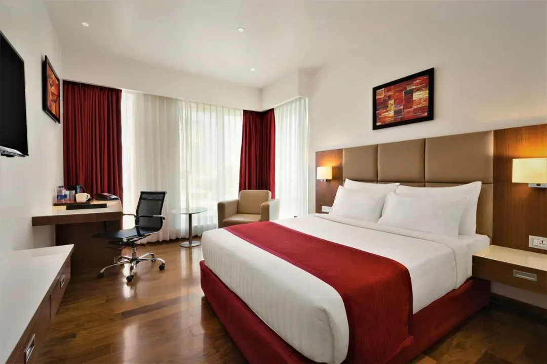 hotel with party hall in domlur, bangalore - ramada encore by wyndham domlur