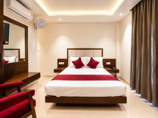 hotel with party hall in marathahalli, bangalore - royal suites in marathahalli