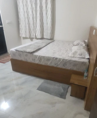 hotel near bangalore airport - sm happy stay rooms