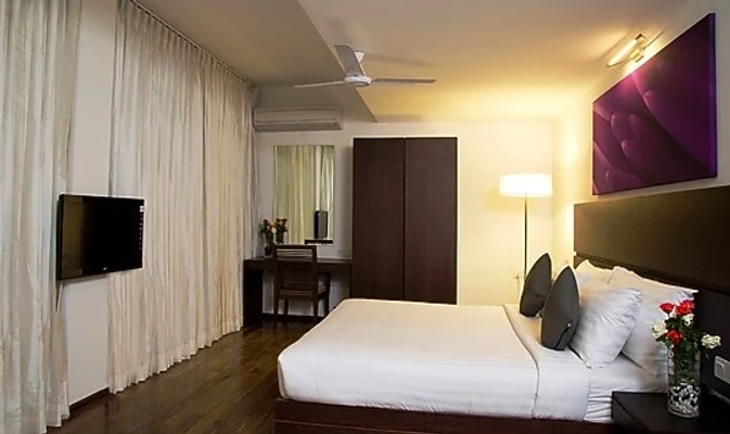 hotel near bangalore airport - srs springs hotel and spa