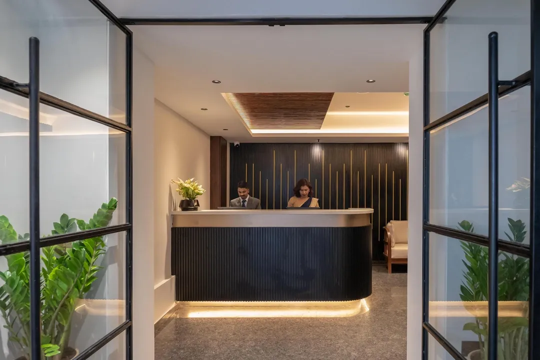 hotel with gym in hrbr layout, bangalore - the lofts @ central point