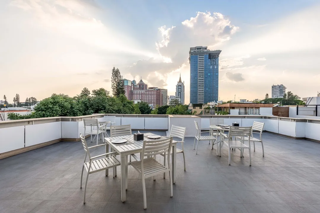 hotel near bangalore airport - the pentouz lavelle road