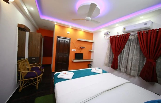 1 bhk service apartment in sanjay nagar, bangalore - tripura deluxe service apartment