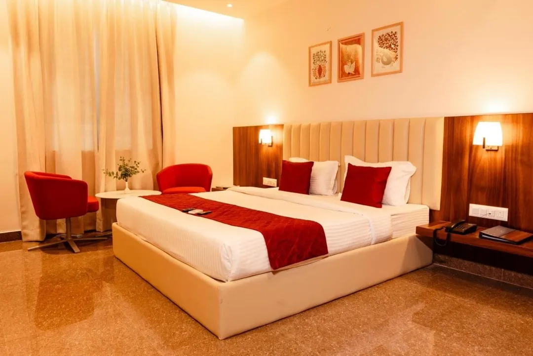 hotel with free parking in electronic city, bangalore - trubell hotel