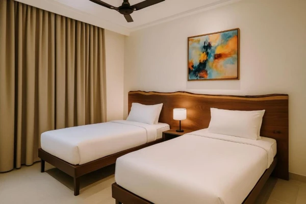 hotel with party hall in byatarayanapura, bangalore - urban stay