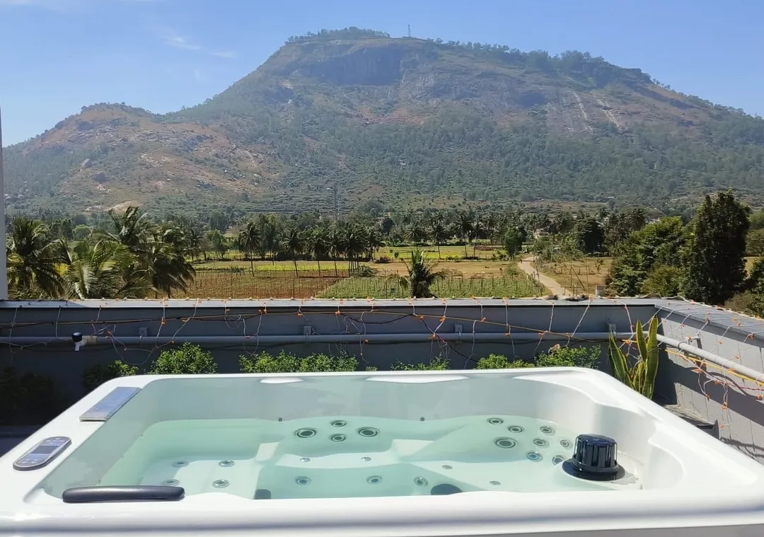 holiday resort in nandi hills, bangalore - viewtopia entire villa