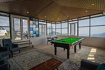 hotel room booking in sanguri gaon, bhimtal - alaya stays echo by the lakes 2 bedroom with garden & game zone