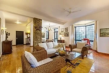 bhimtal lake, bhimtal hotel booking - alaya stays thistle house 4 bhk villa with gazebo